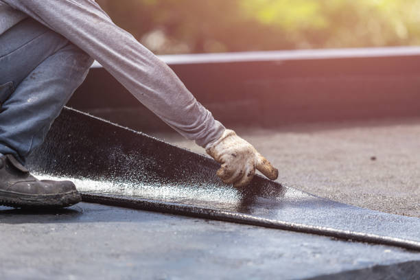Professional Emergency Waterproofing technician working in Wadsworth, IL